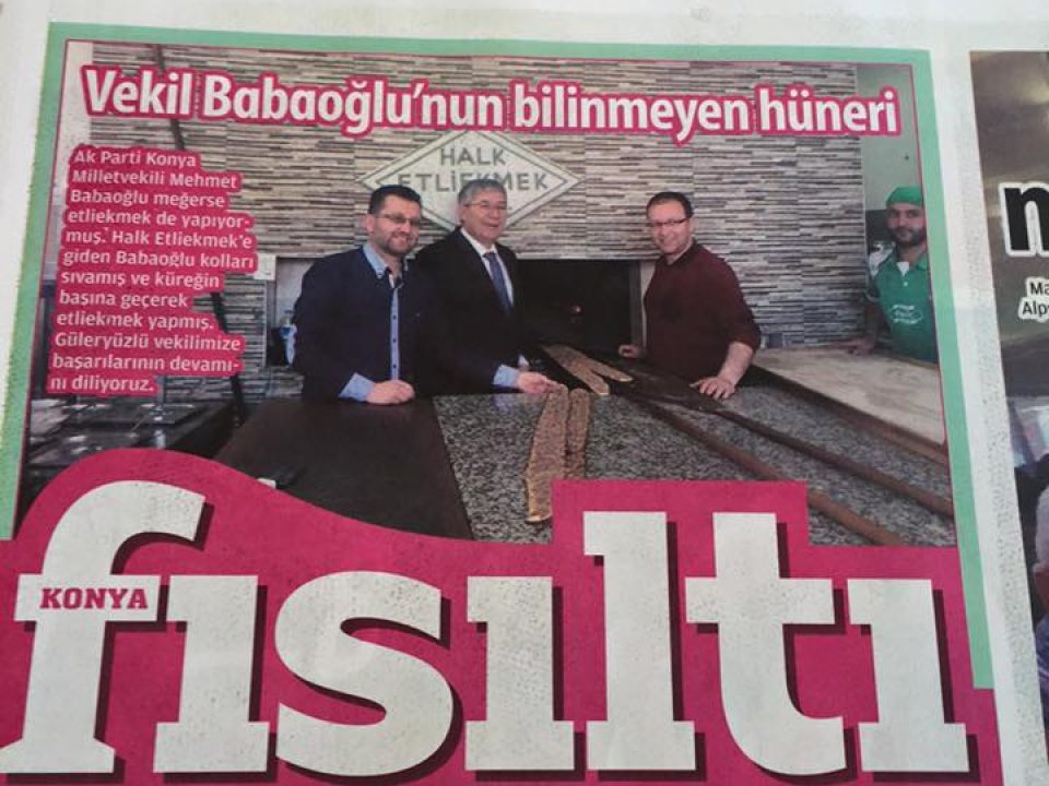 Etliekmek Çeşitleri Konya Basında Biz
