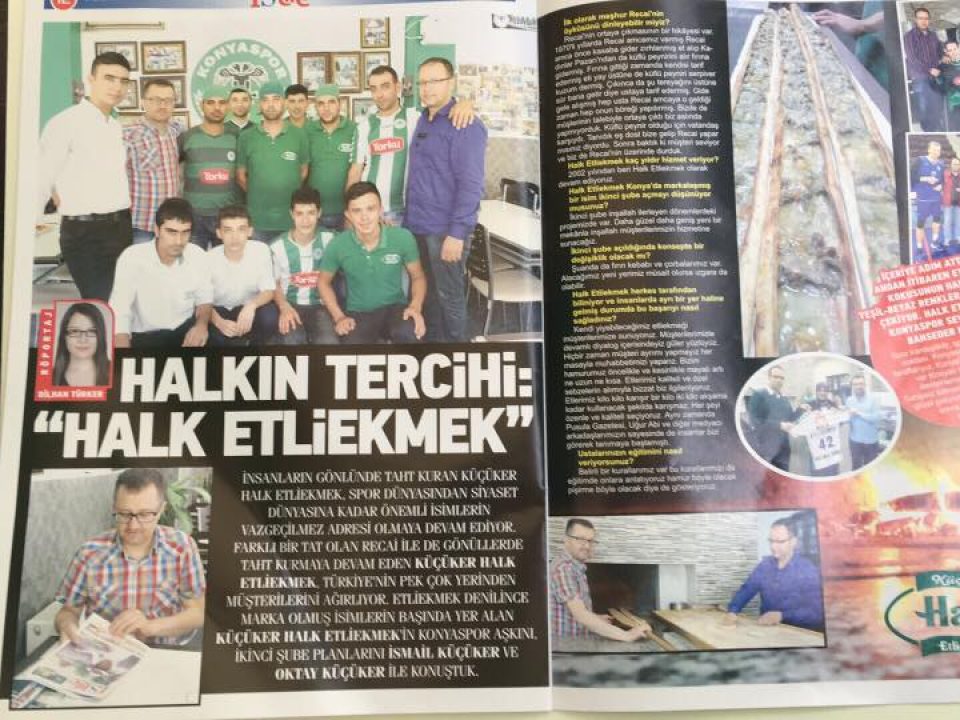 Etliekmek Nerede Yenir Konya Basında Biz