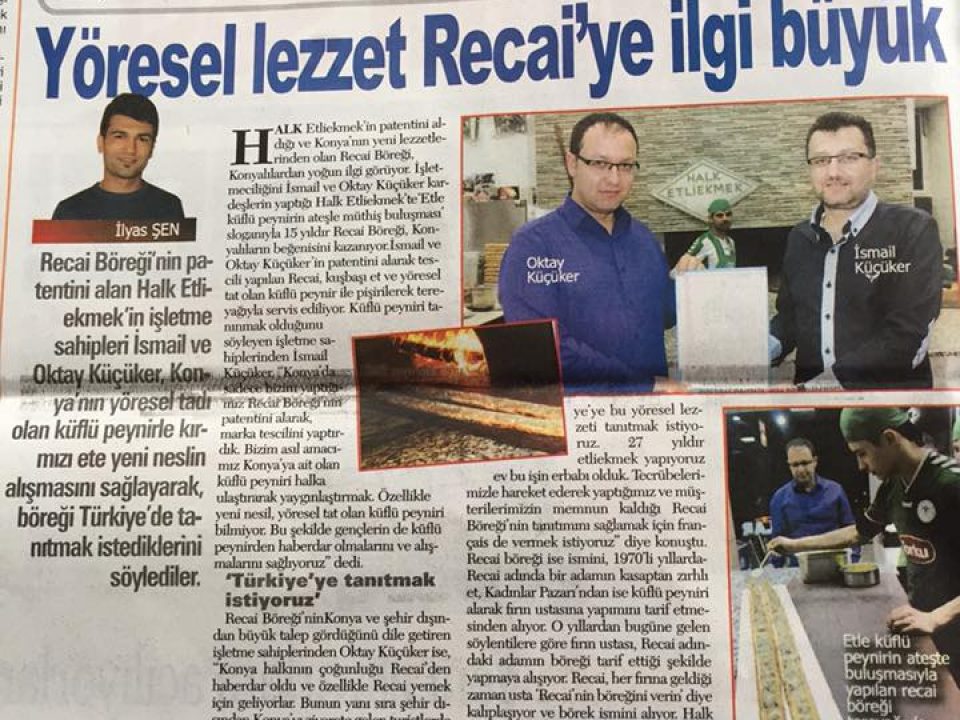 Konya Böreği Nerede Yenir Basında Biz